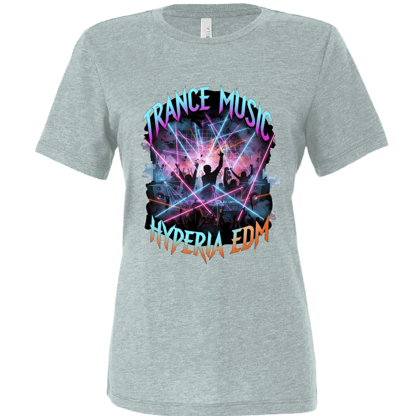 Dusty Blue Triblend - FRONT