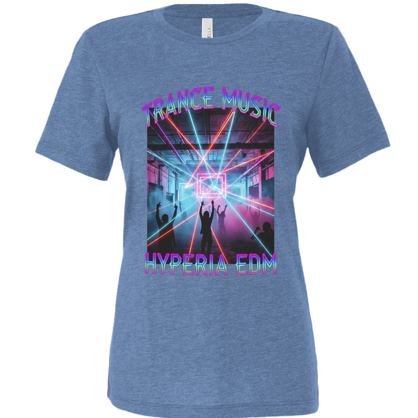 Blue Triblend - FRONT