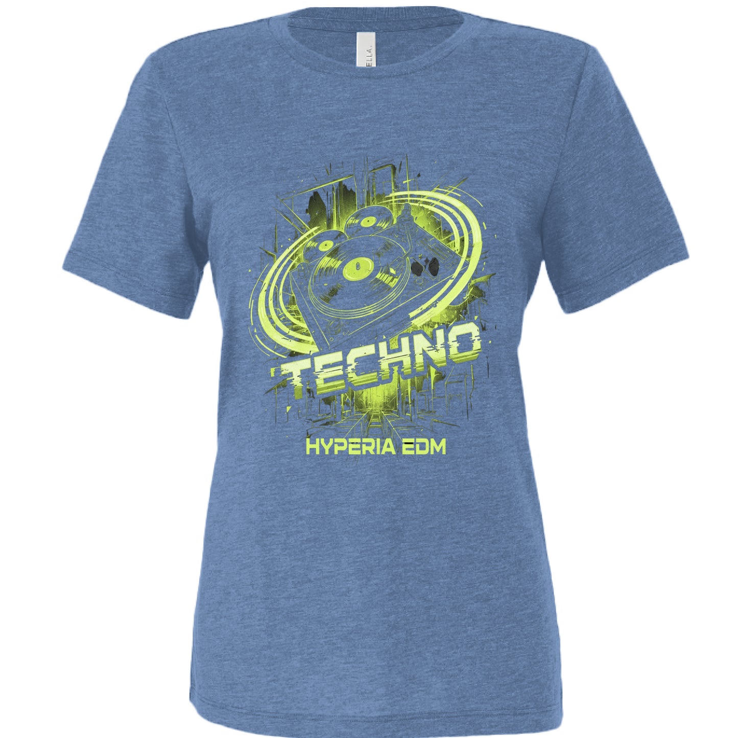 Blue Triblend - FRONT