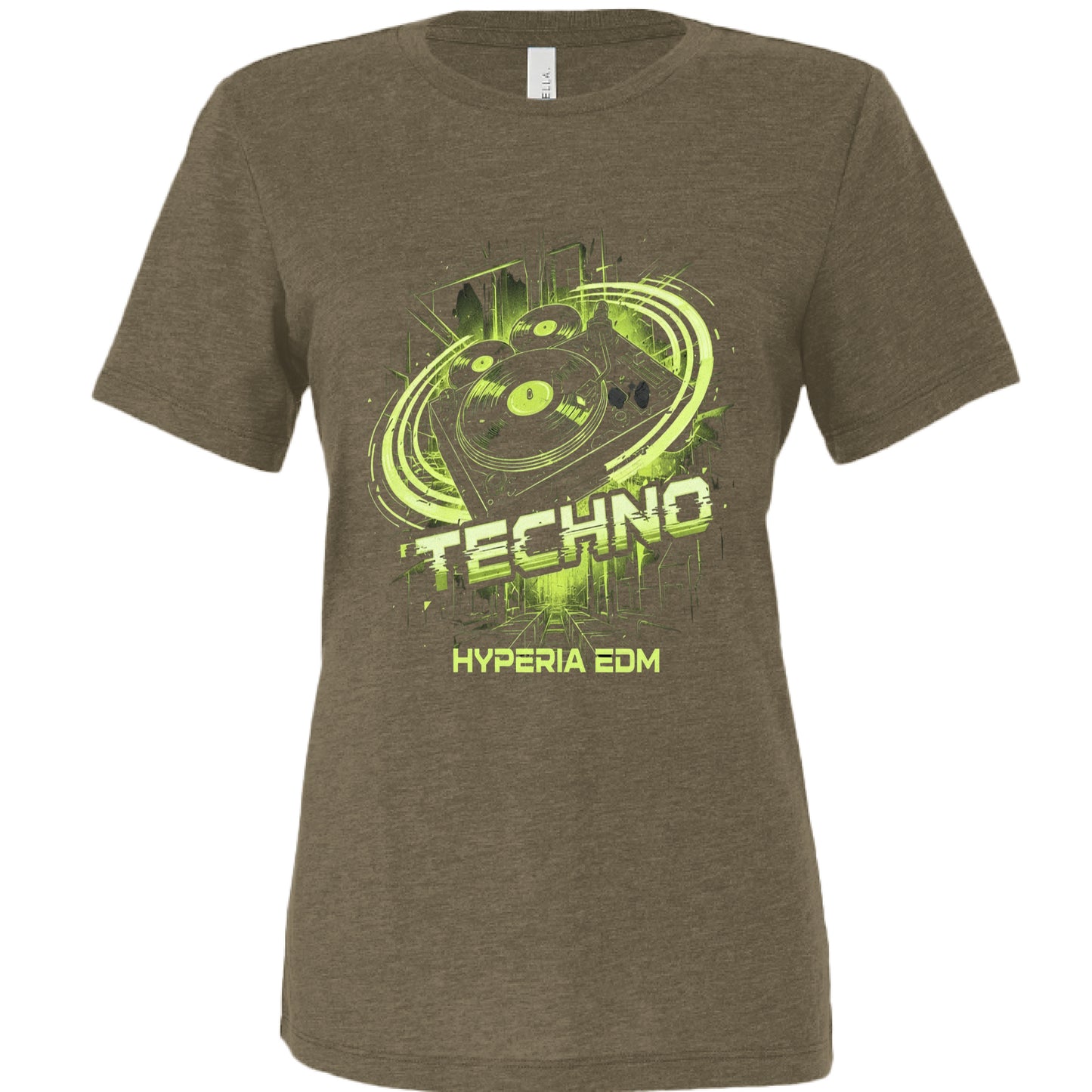 OLIVE TRIBLEND - FRONT