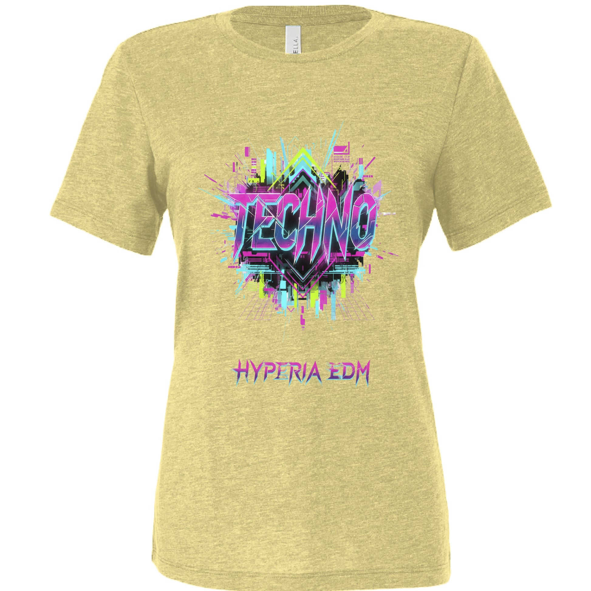 Pale Yellow Triblend - FRONT