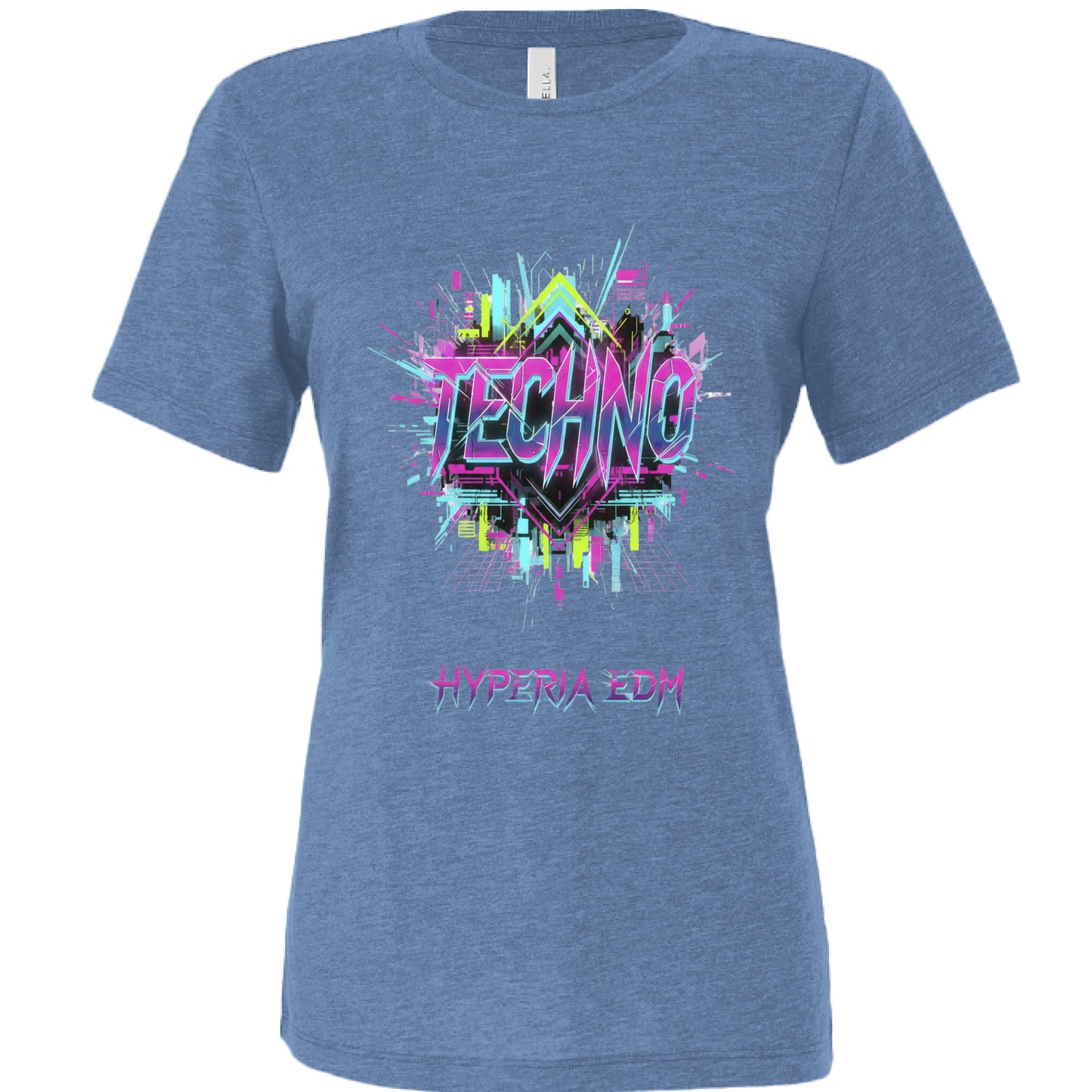 Blue Triblend - FRONT
