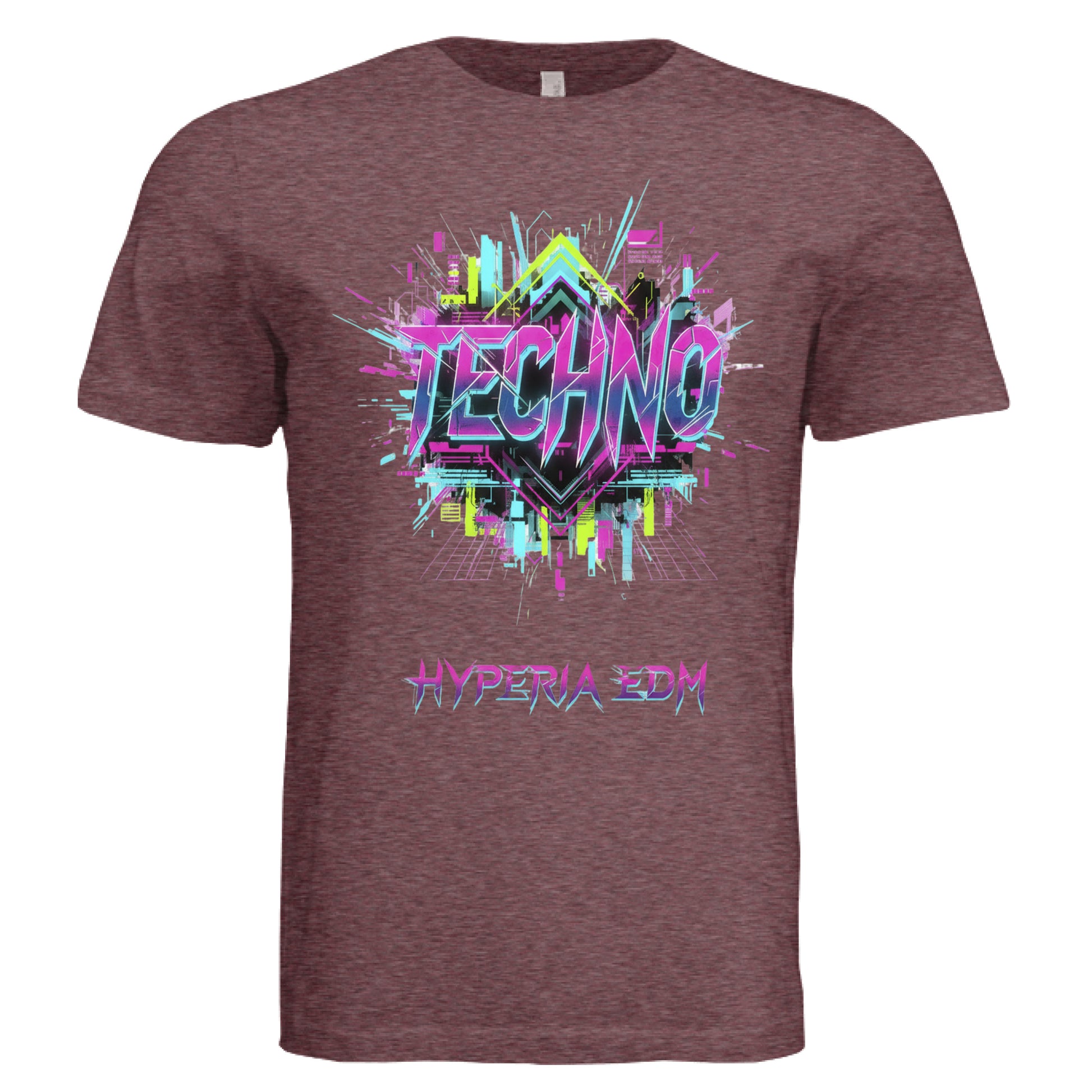 MAROON TRIBLEND - FRONT