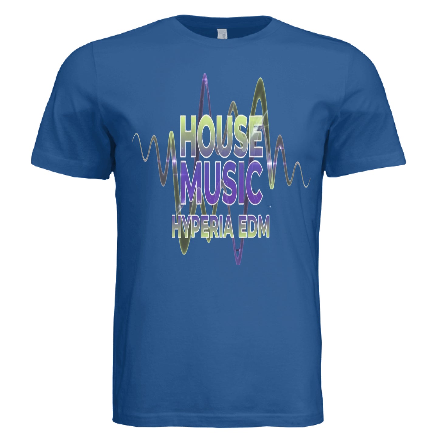 Solid True Royal Triblend - FRONT