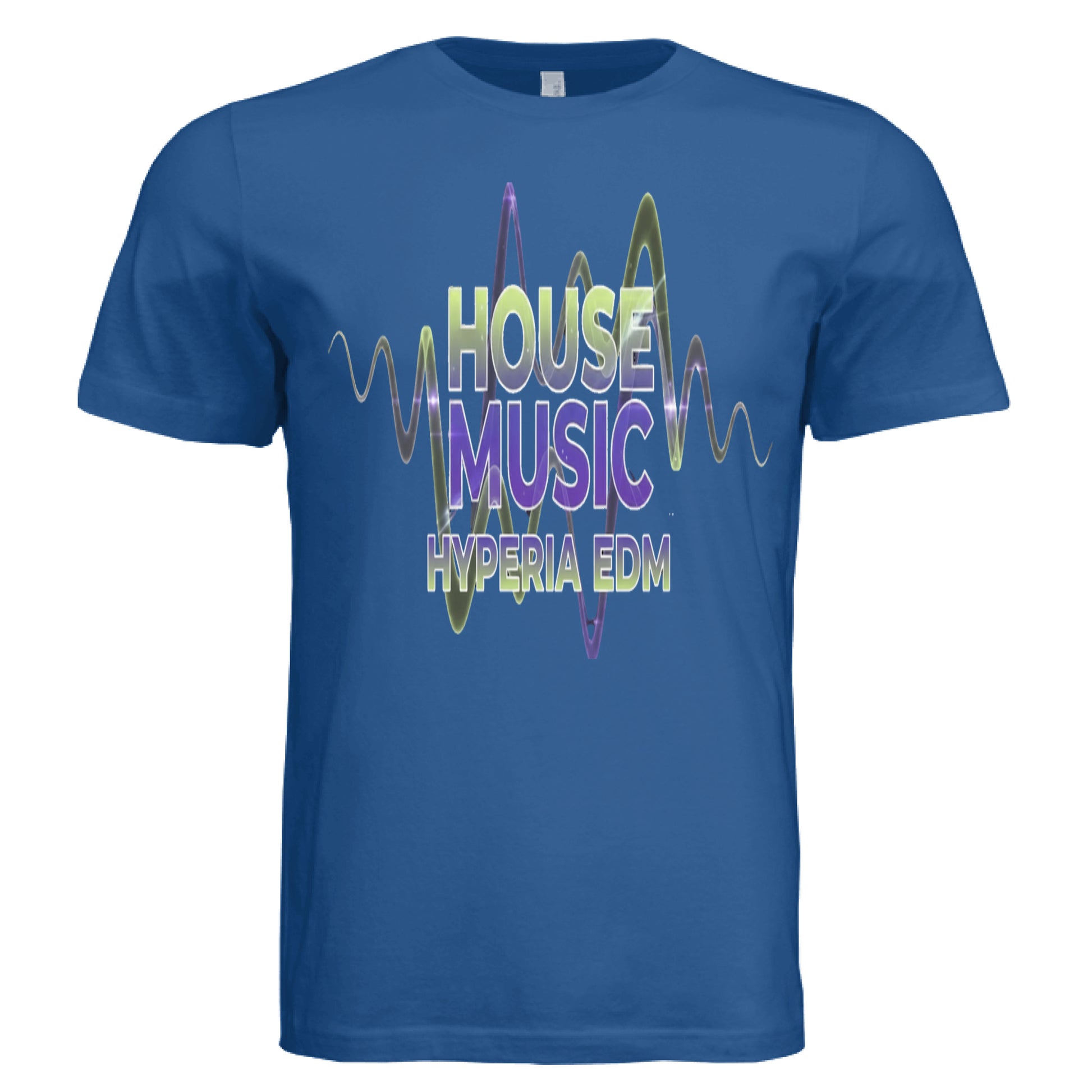 Solid True Royal Triblend - FRONT
