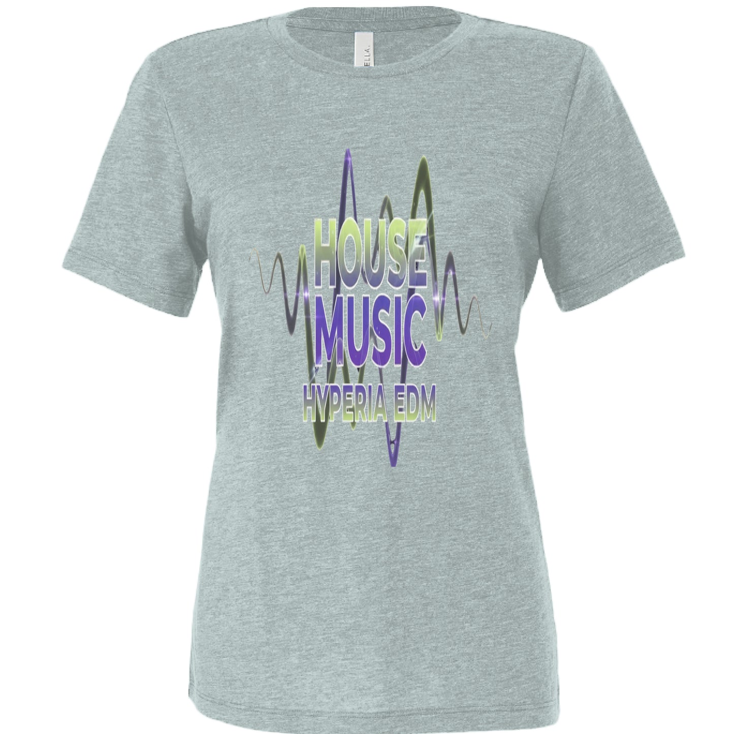 Dusty Blue Triblend - FRONT
