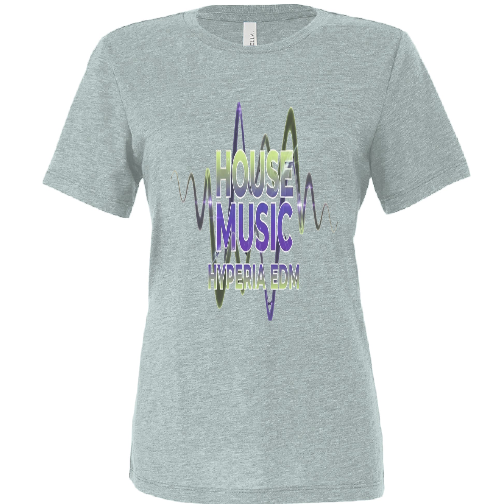 Dusty Blue Triblend - FRONT