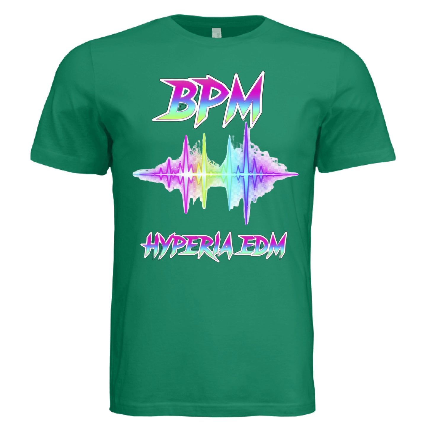 Solid Kelly Triblend - FRONT