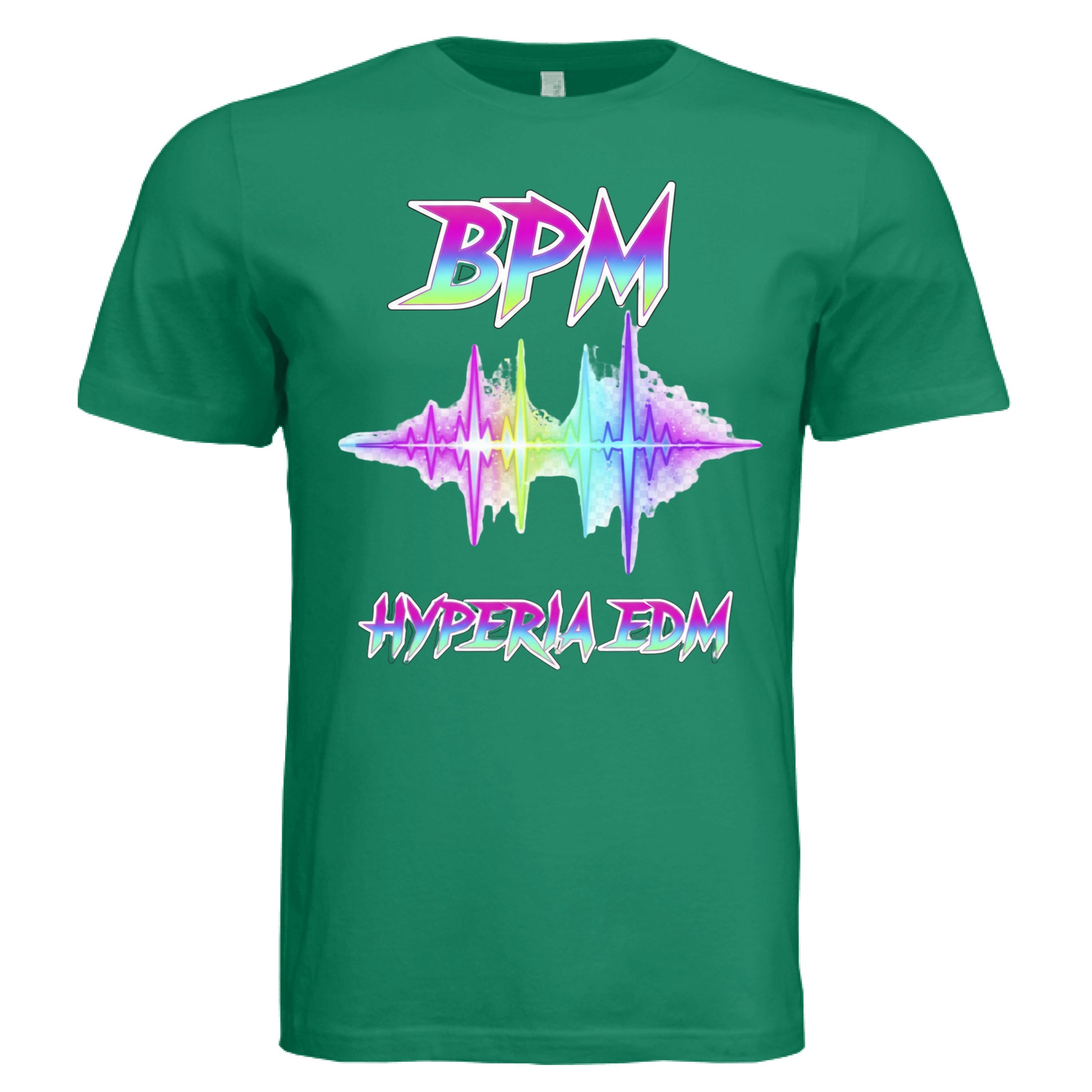 Solid Kelly Triblend - FRONT