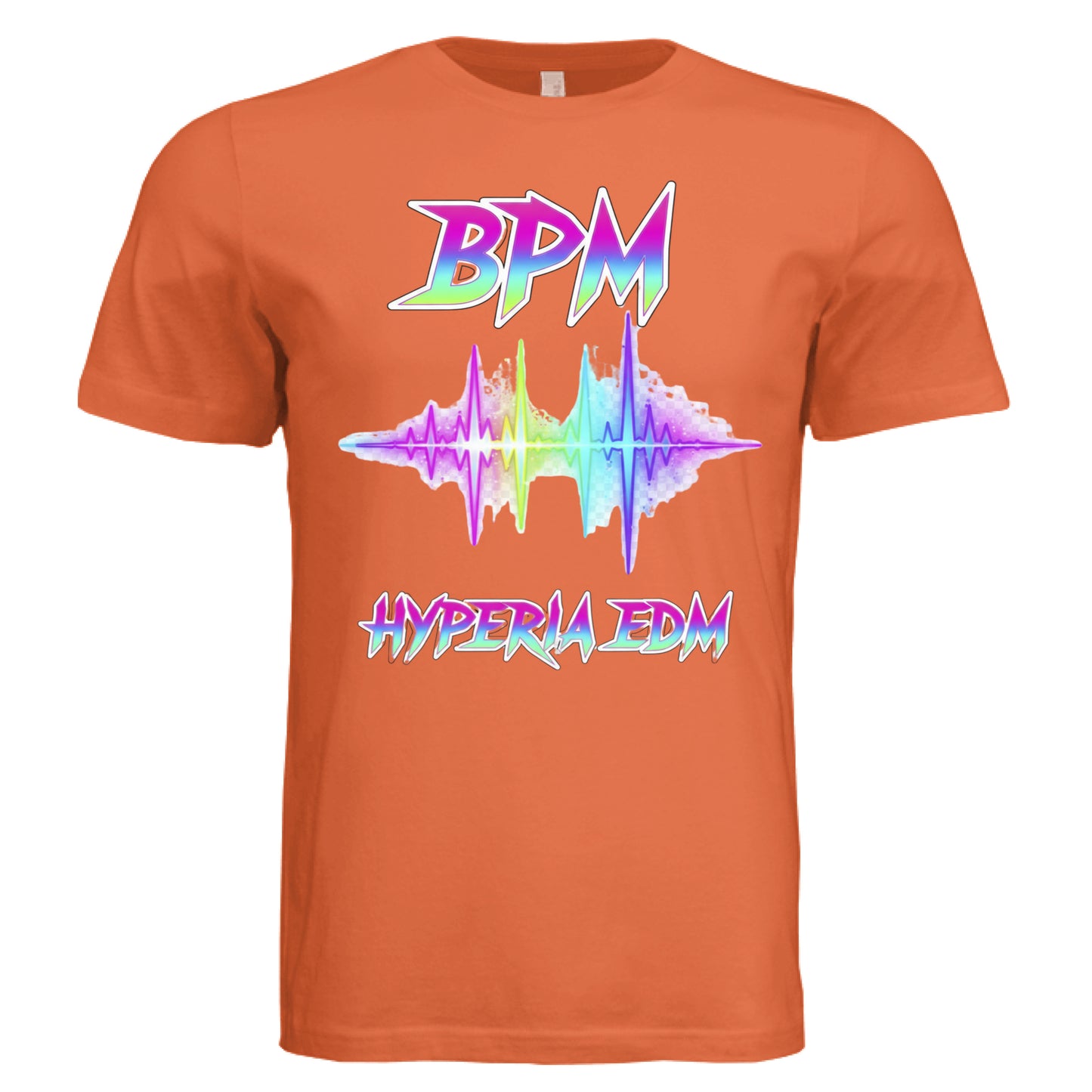 Solid Orange Triblend - FRONT