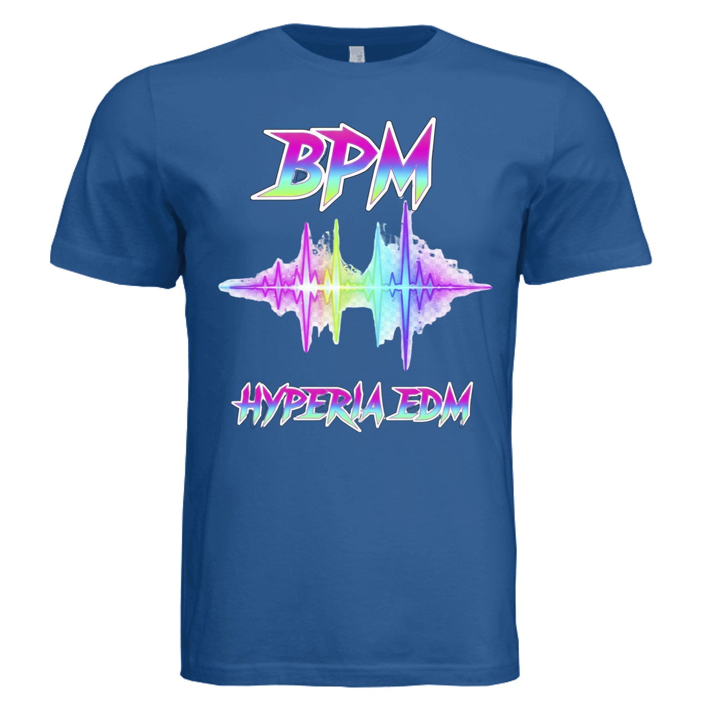 Solid True Royal Triblend - FRONT