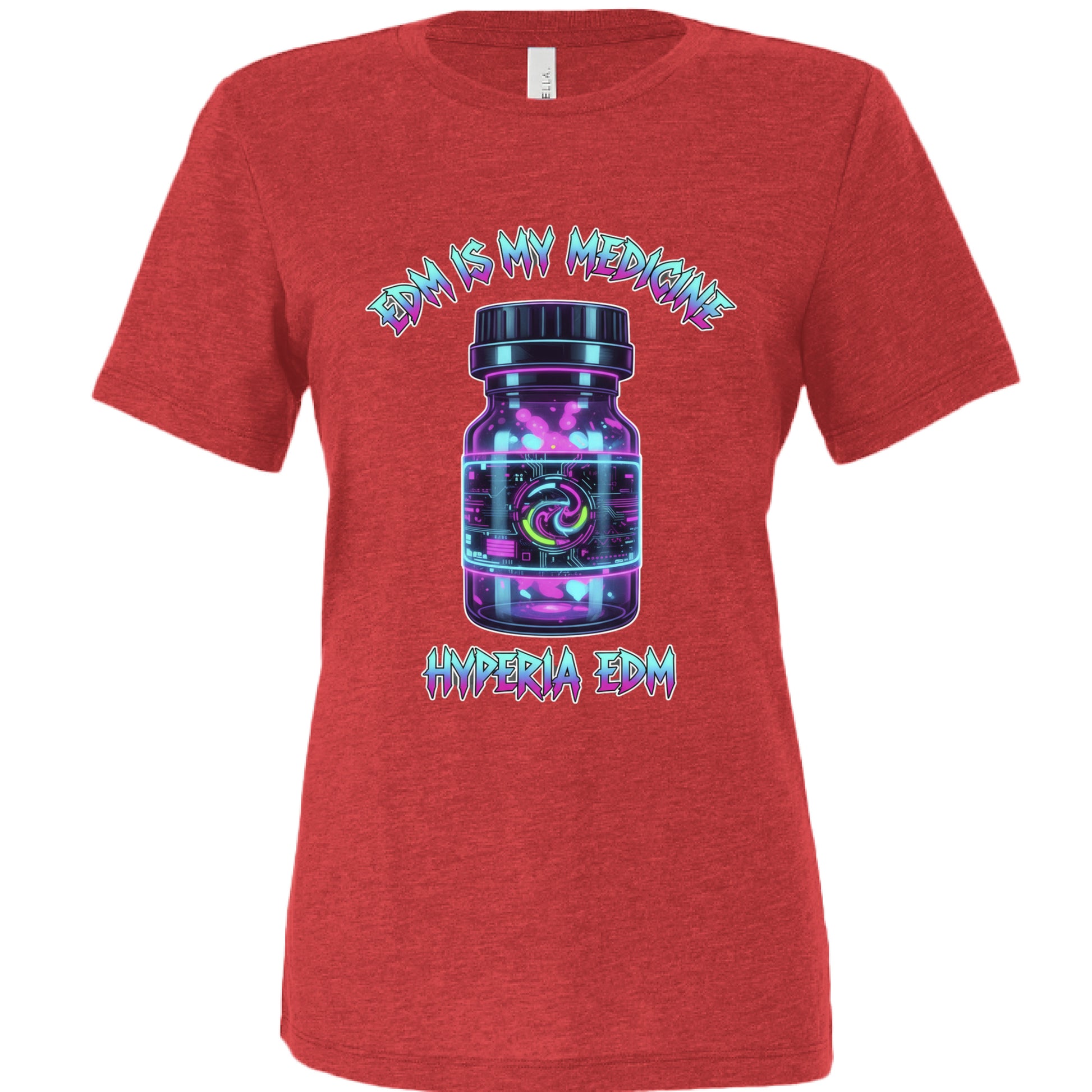 RED TRIBLEND - FRONT