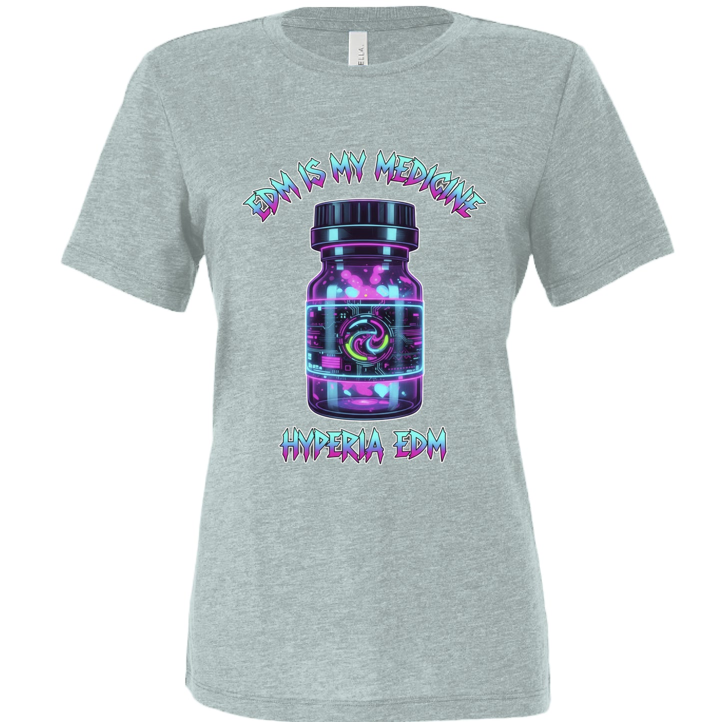 Dusty Blue Triblend - FRONT