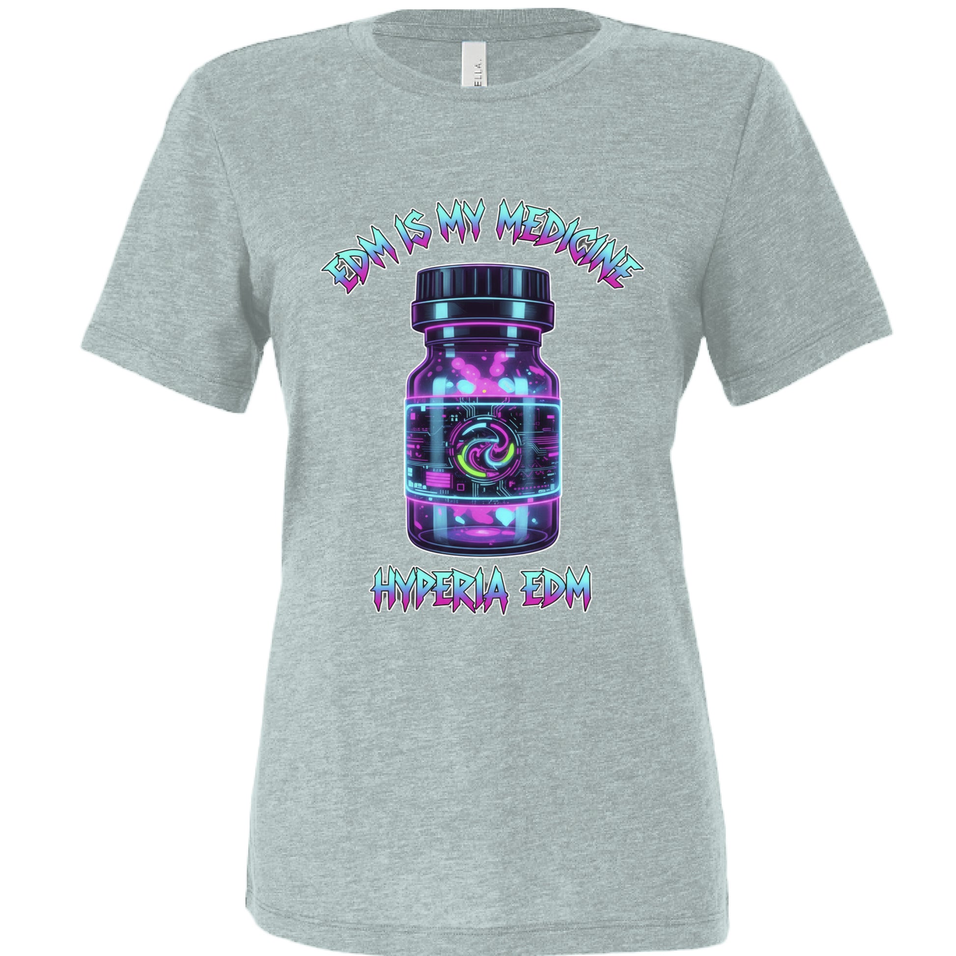 Dusty Blue Triblend - FRONT