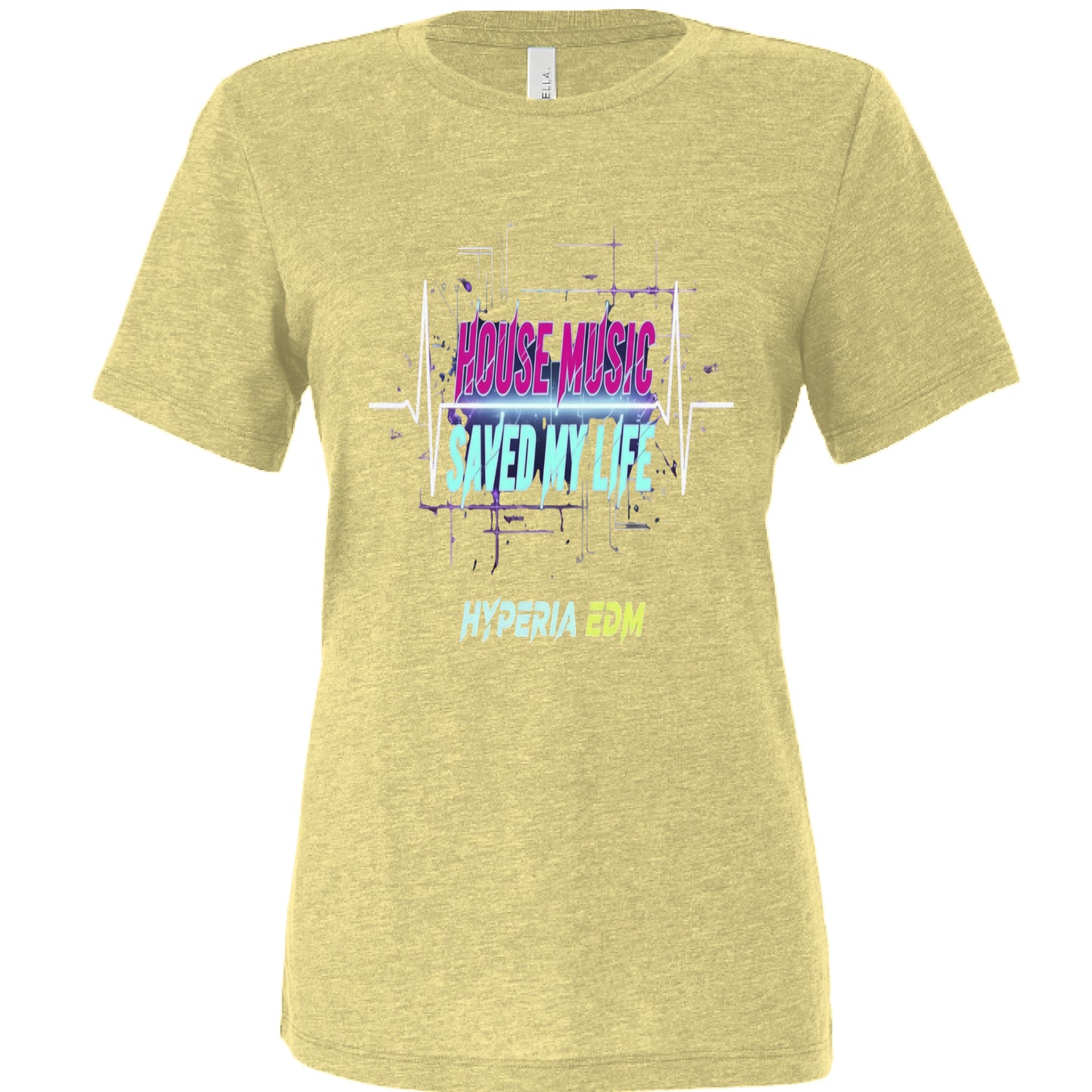 Pale Yellow Triblend - FRONT