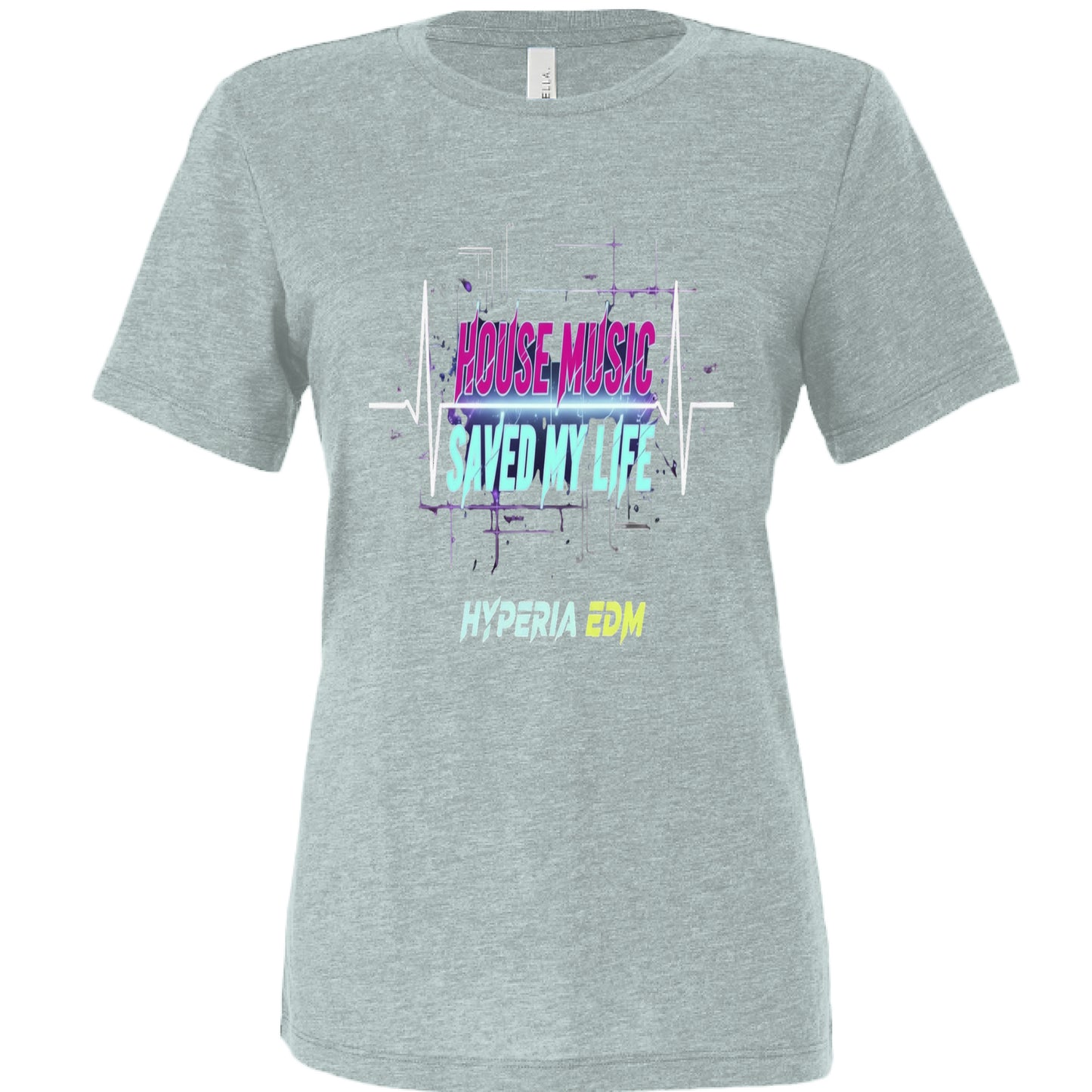 Dusty Blue Triblend - FRONT