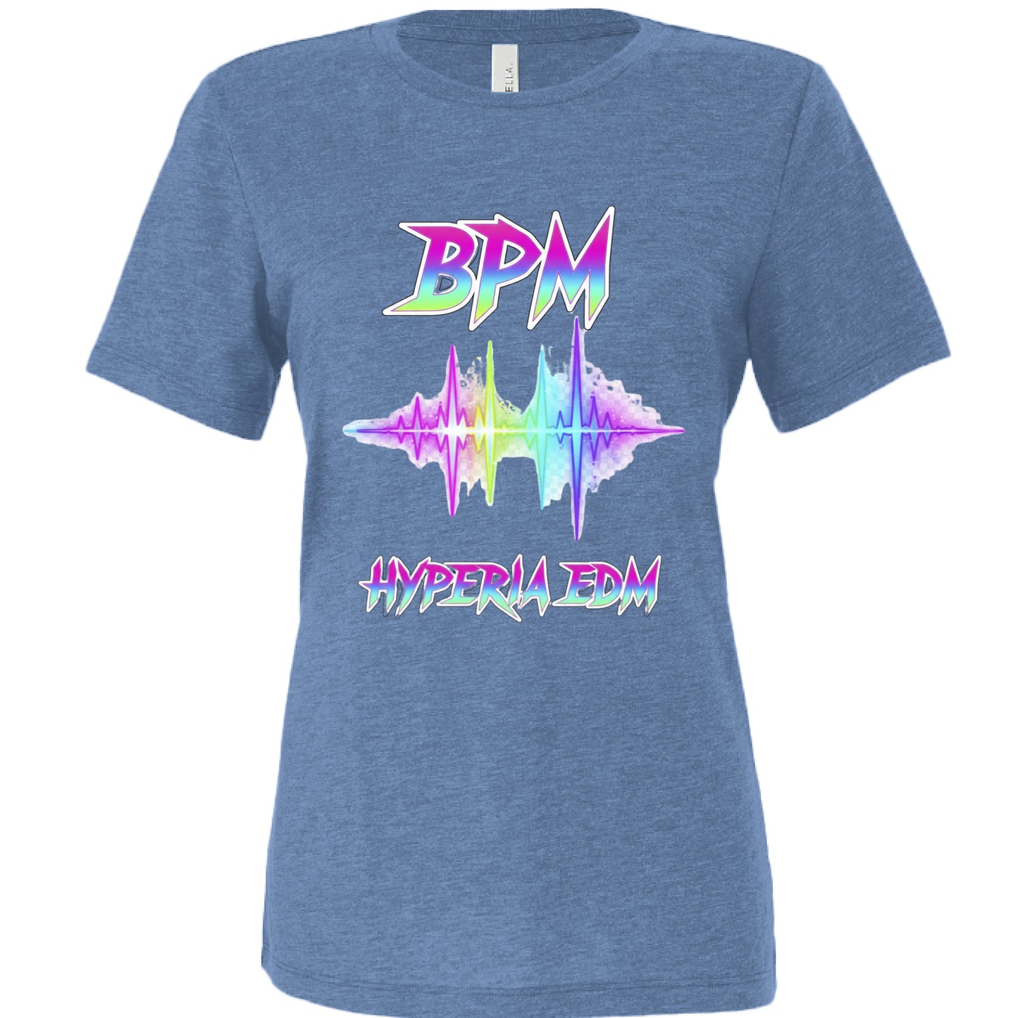 Blue Triblend - FRONT