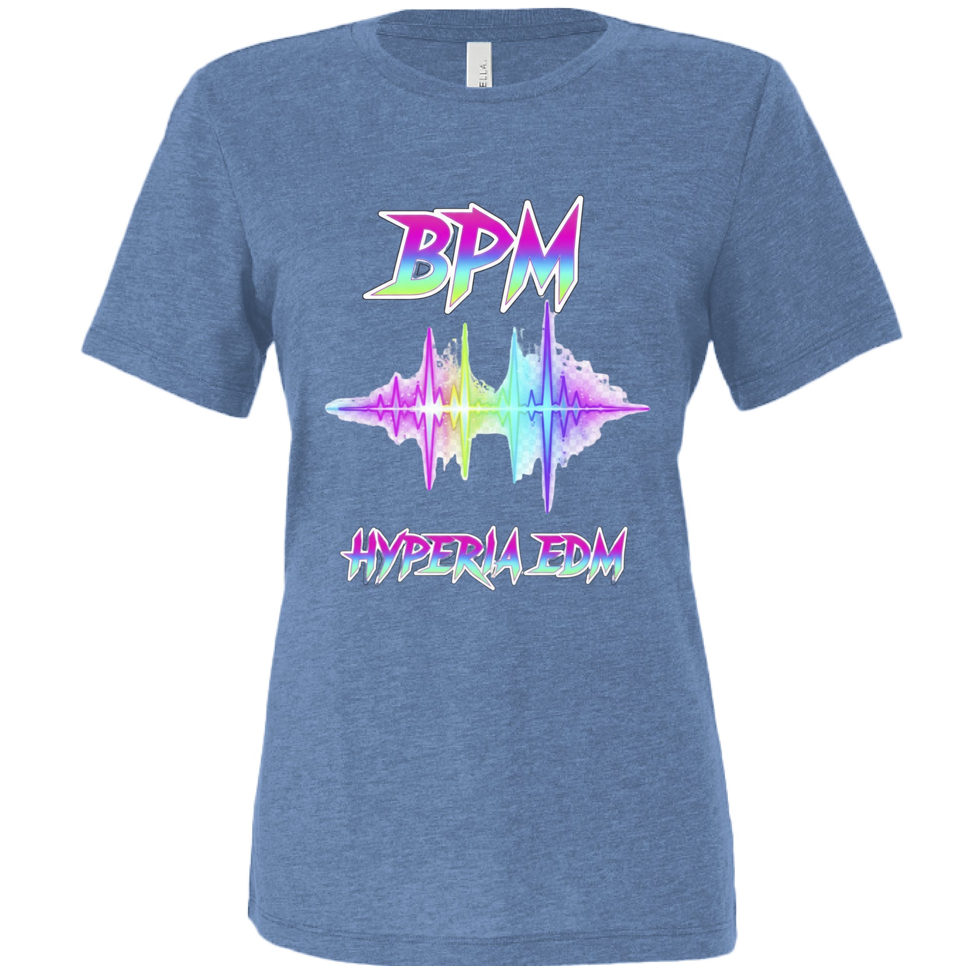 Blue Triblend - FRONT