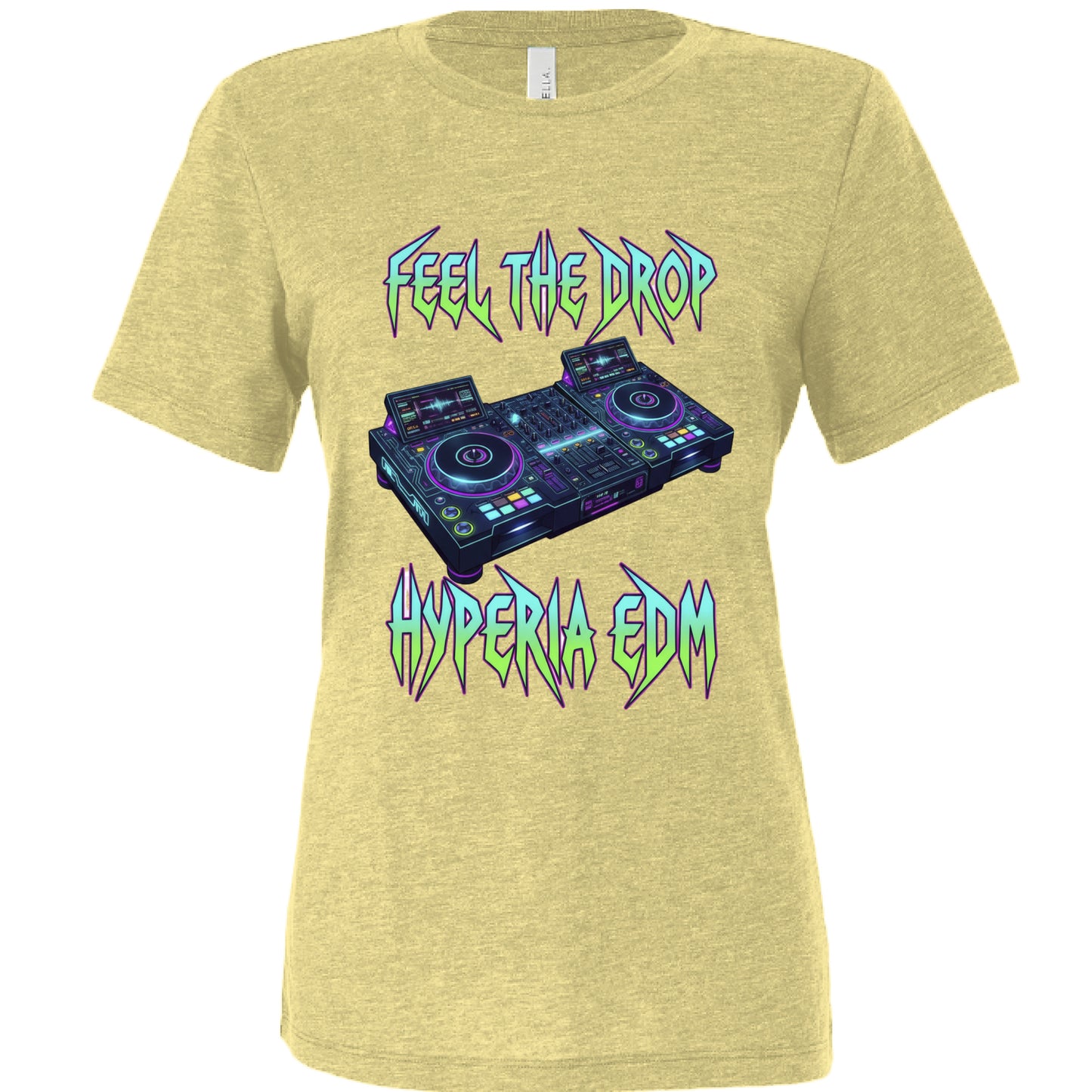 Pale Yellow Triblend - FRONT