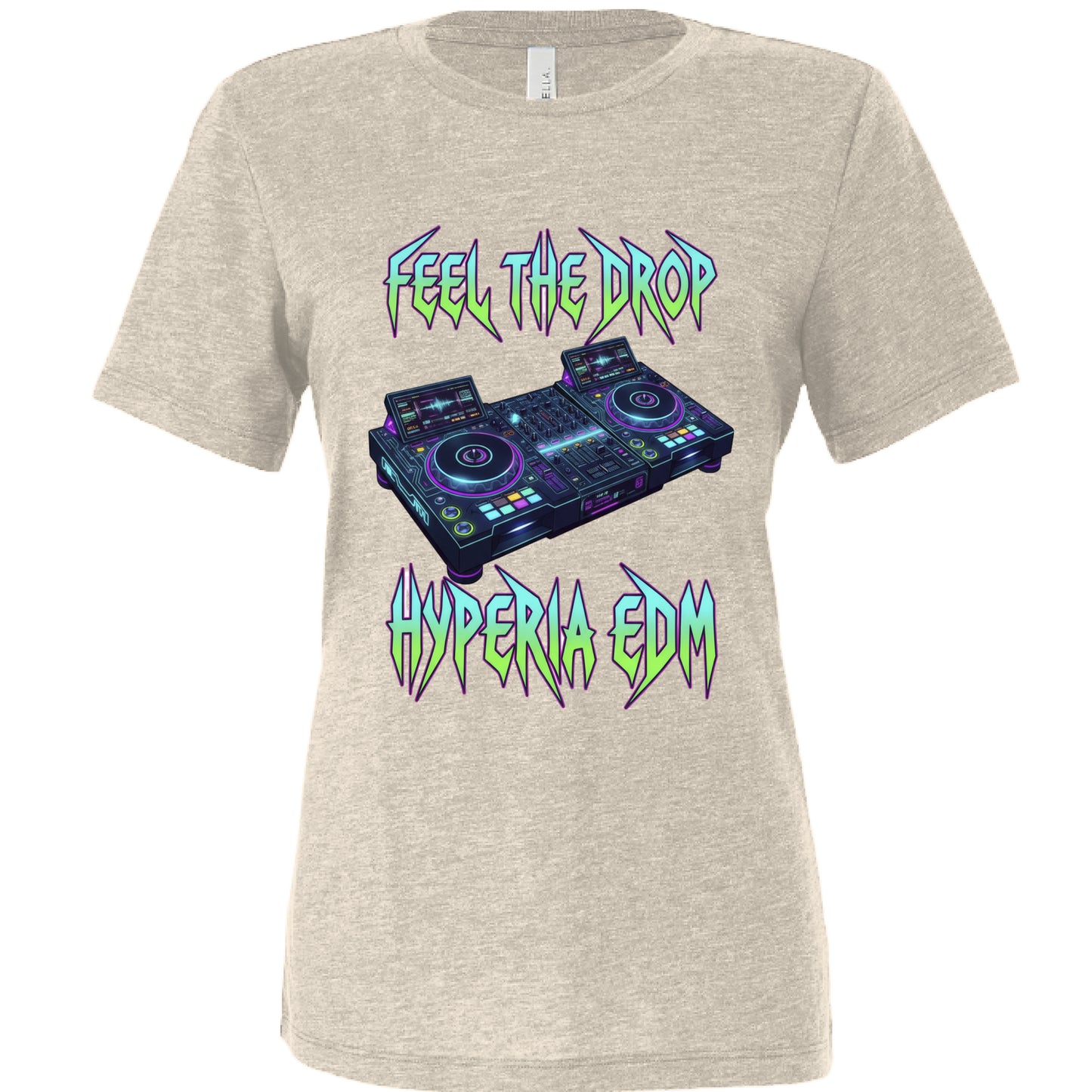 Solid Natural Triblend - FRONT