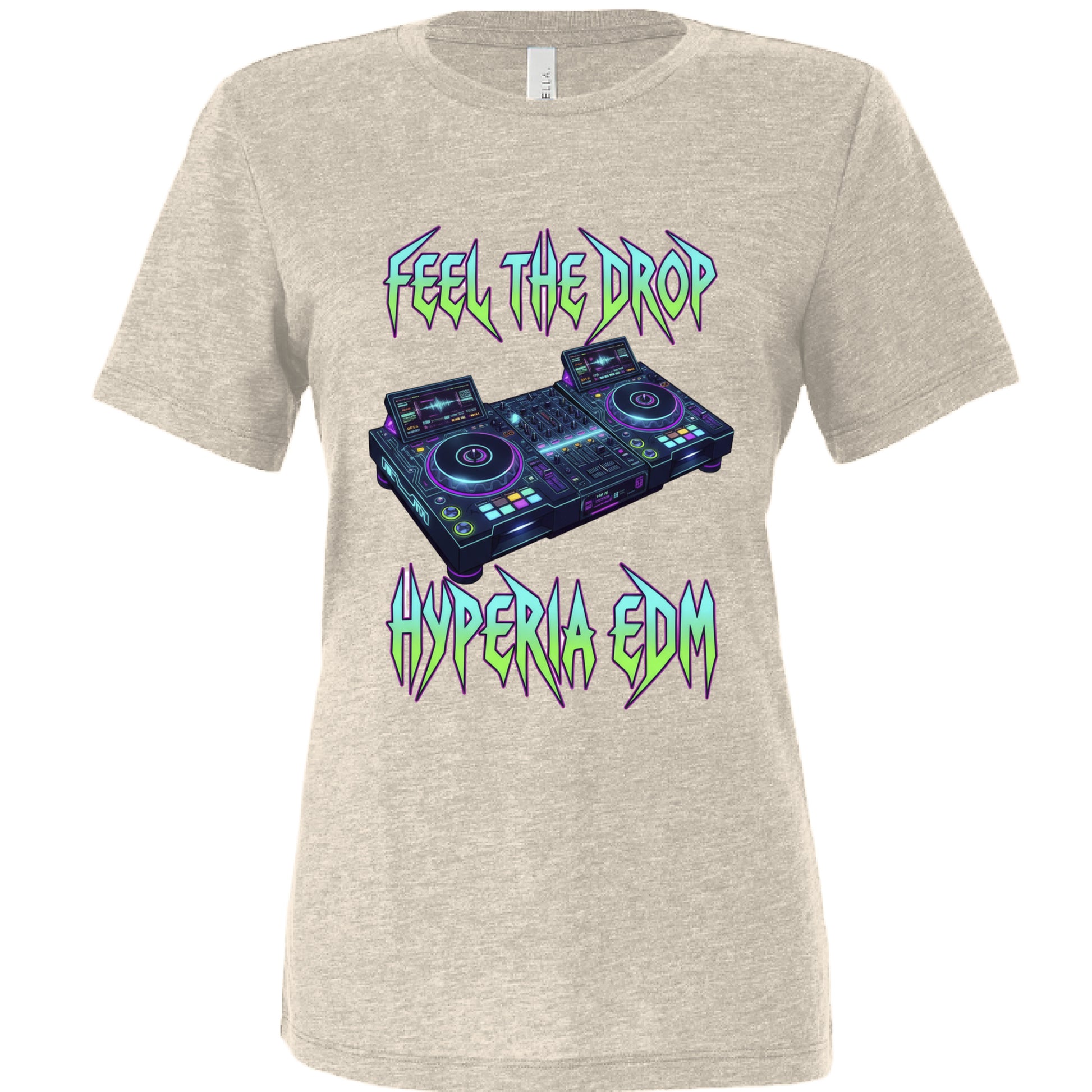 Solid Natural Triblend - FRONT