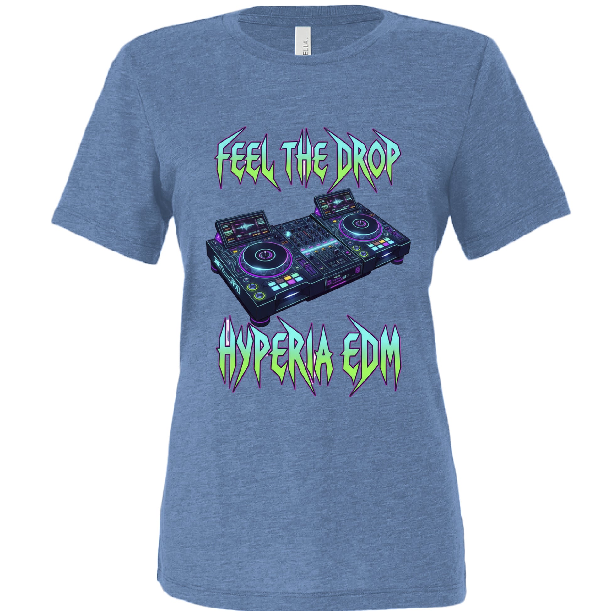 Blue Triblend - FRONT