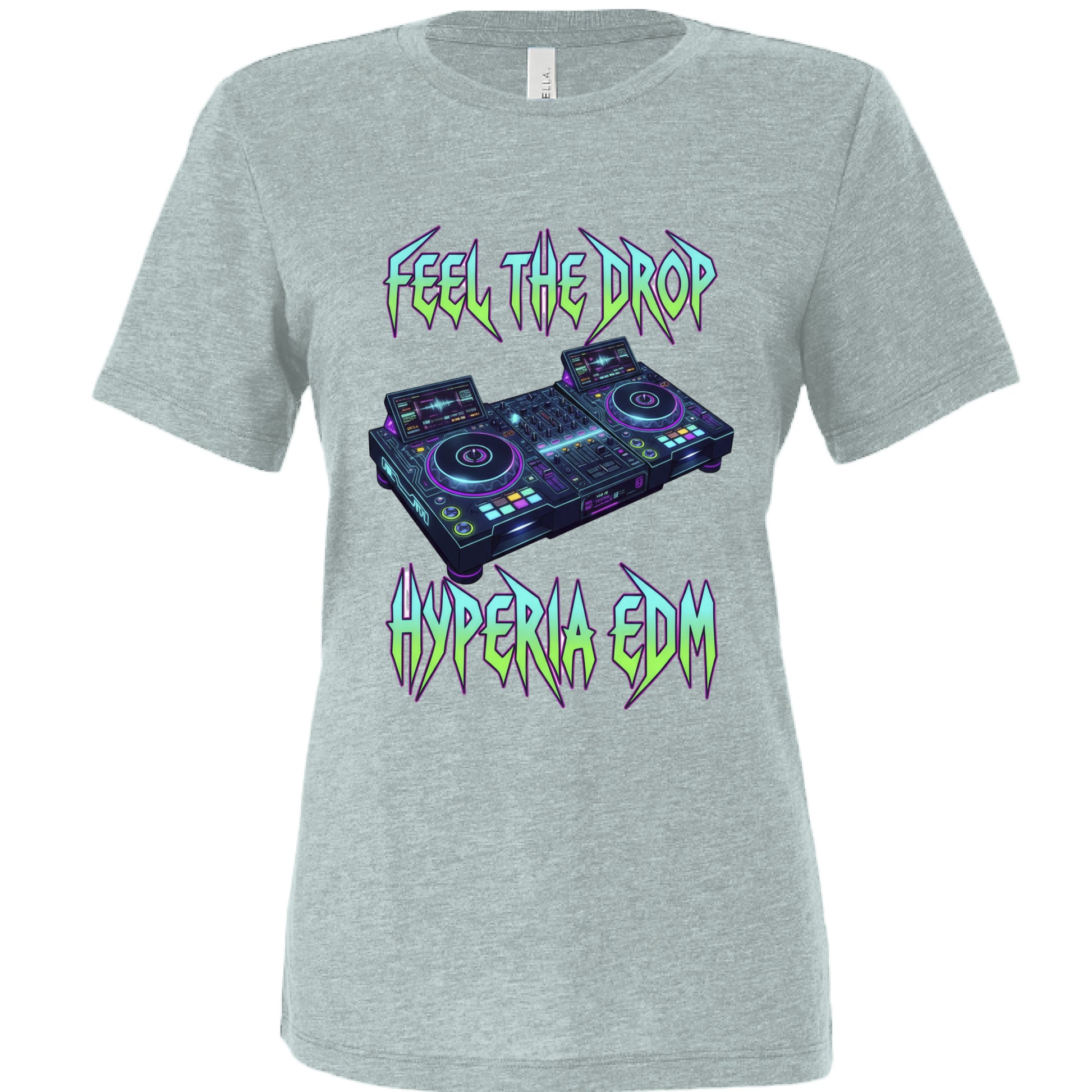 Dusty Blue Triblend - FRONT