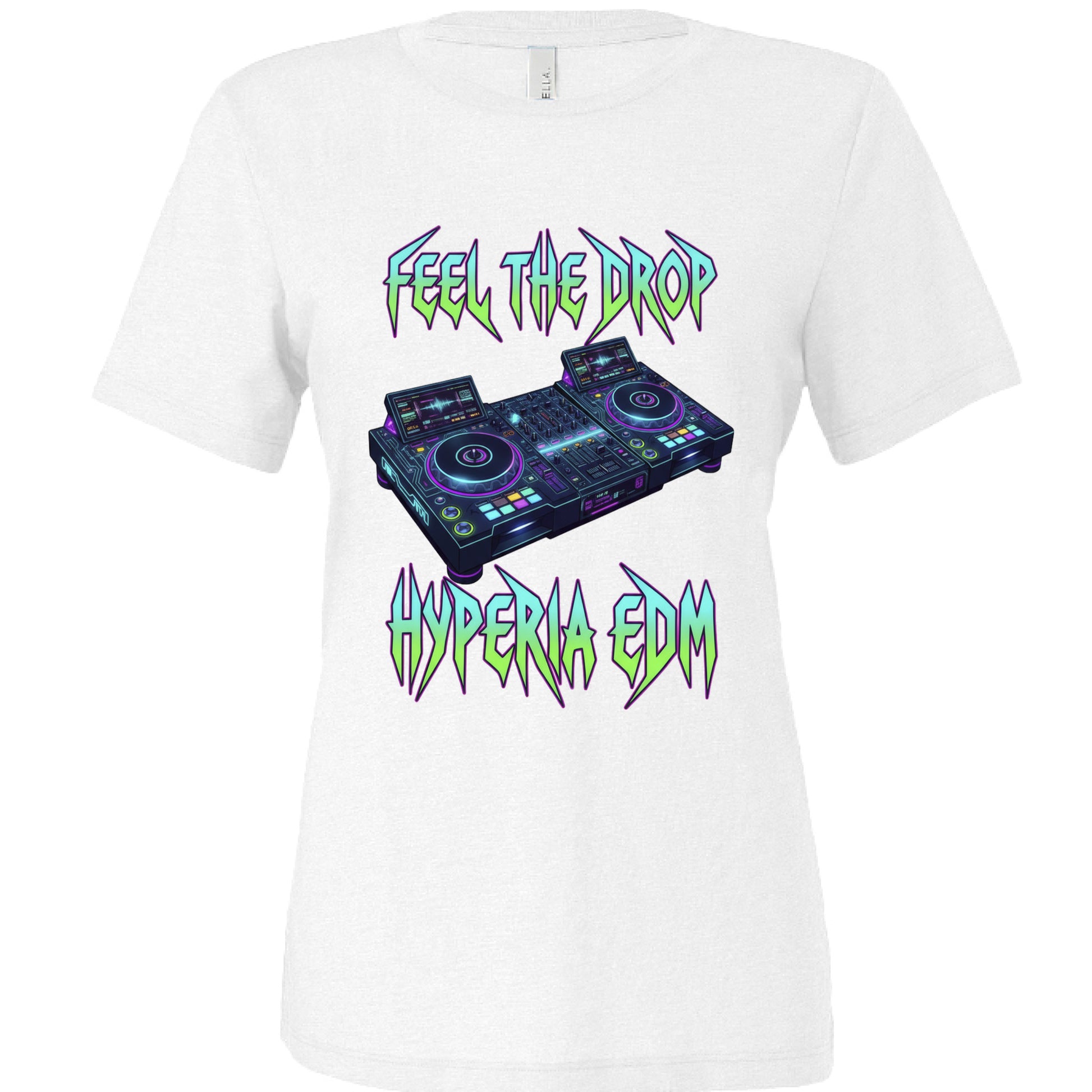 SOLID WHT TRIBELND - FRONT