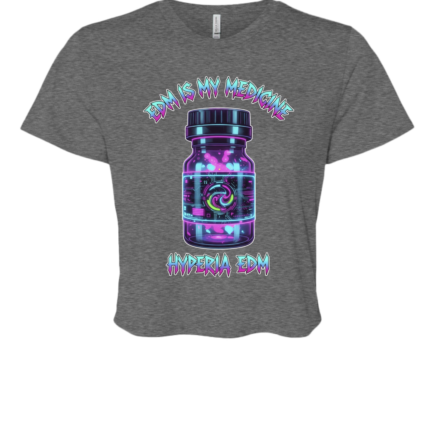 DARK GRY HEATHER - FRONT