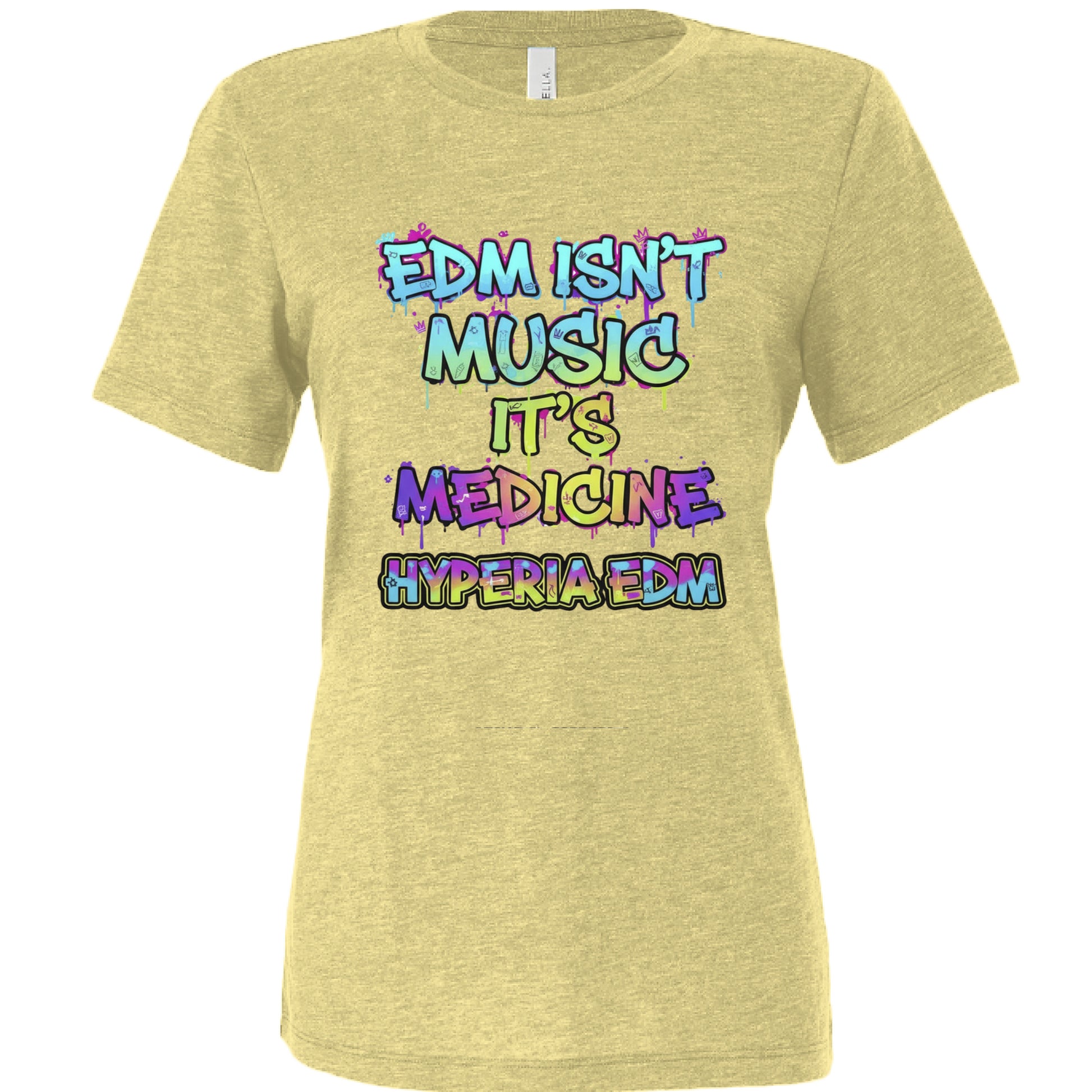 Pale Yellow Triblend - FRONT