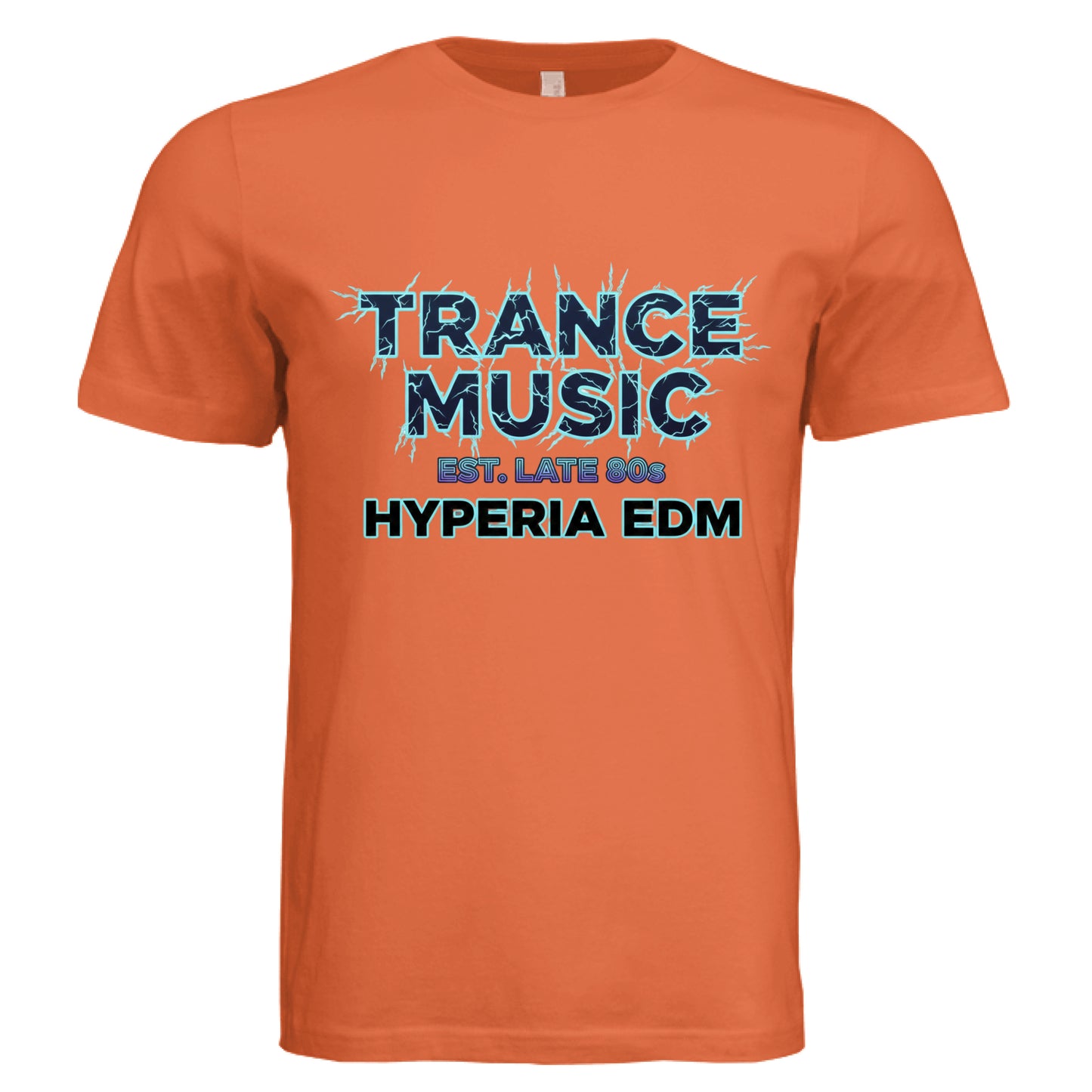 Solid Orange Triblend - FRONT