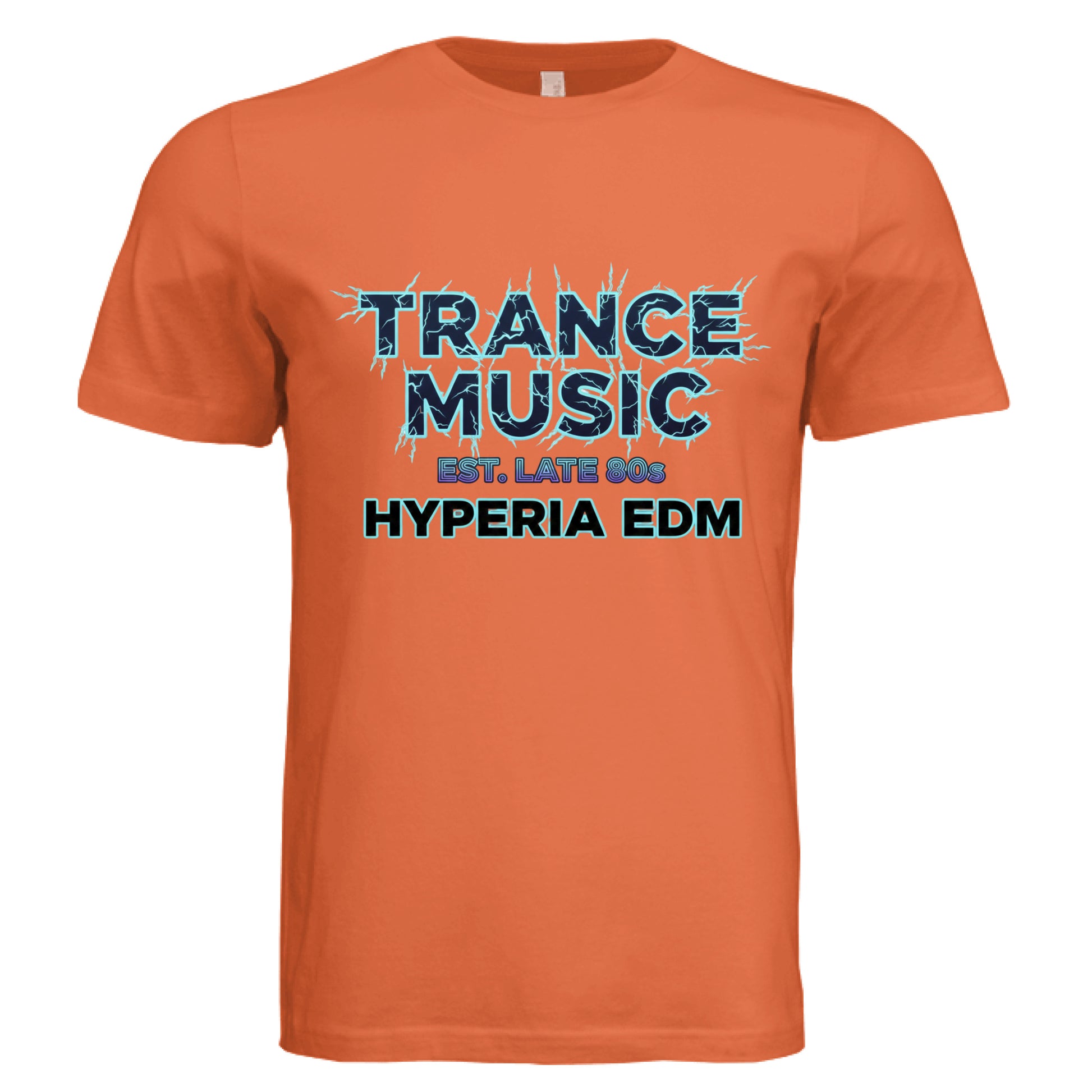 Solid Orange Triblend - FRONT