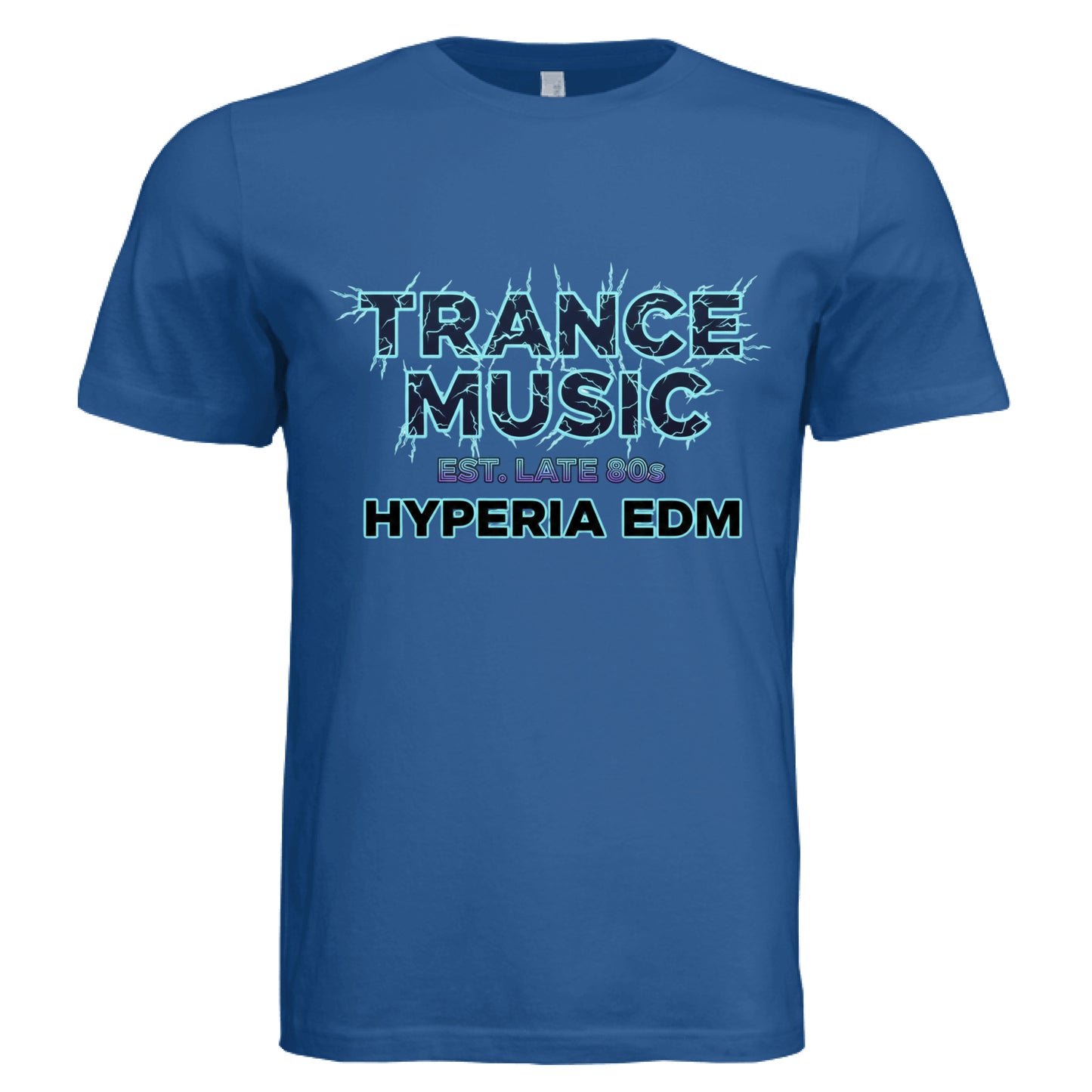 Solid True Royal Triblend - FRONT