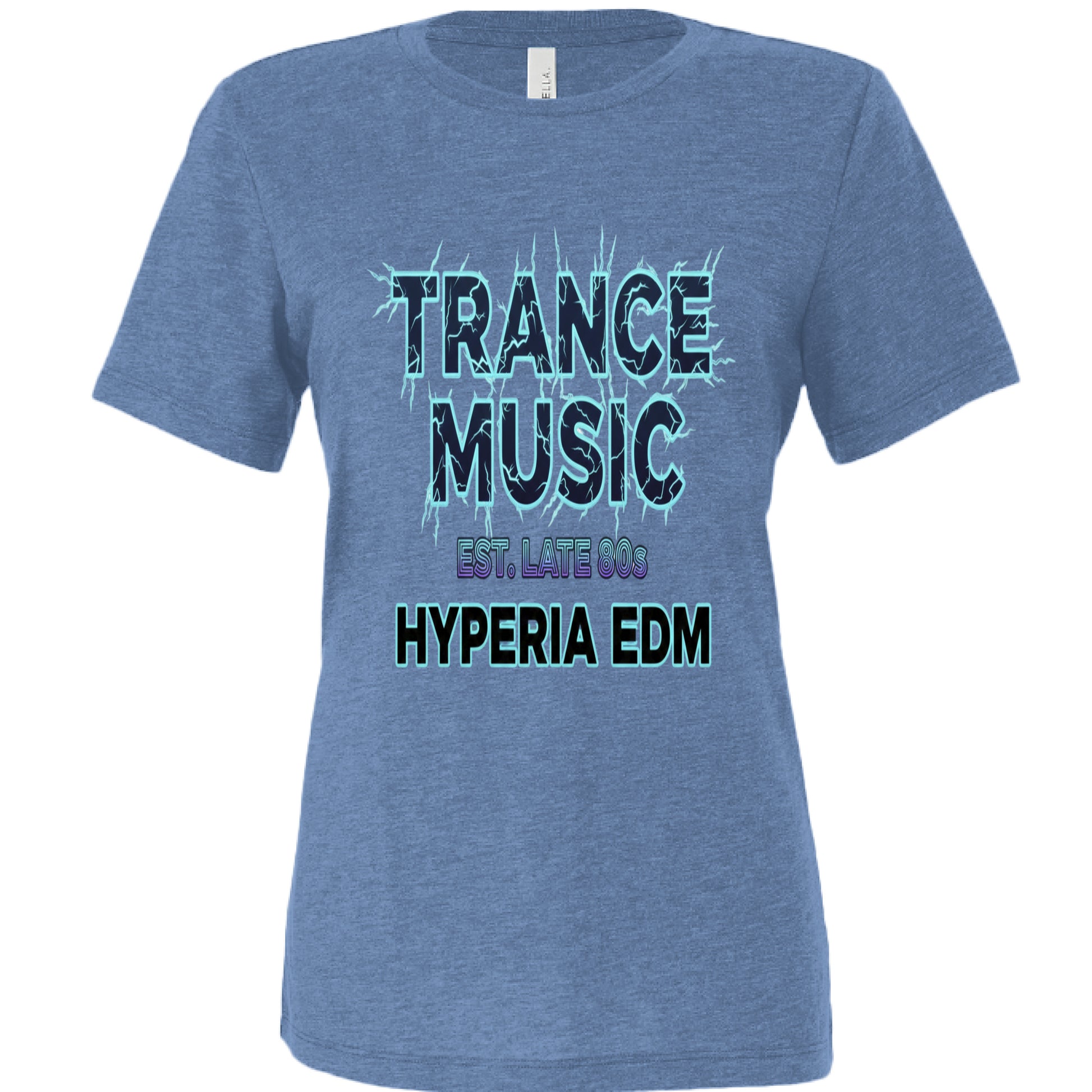 Blue Triblend - FRONT